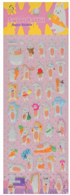 Ollington St. Collection Rabbit Glow Sticker