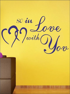 80% OFF on Wall1ders Love With U PVC Vinyl Sticker Sticker Pack of 1 80% OFF on Wall1ders Love With U PVC Vinyl Sticker Sticker Pack of 1