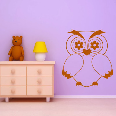 50% OFF on DeStudio DeStudio Kids cartoon Owl Wall Stickers Size MEGA WALL STICKER Sticker