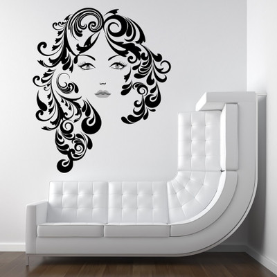 85% OFF on Decor Kafe Decal Style Floral Hair Girl Art Large Size- 21*26 Inch Wall Sticker Pack of 1 85% OFF on Decor Kafe Decal Style Floral Hair Girl Art Large Size- 21*26 Inch Wall Sticker Pack of 1