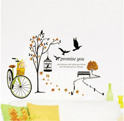 33% OFF on Pindia Quote Beautiful Tree Design Wall Sticker 33% OFF on Pindia Quote Beautiful Tree Design Wall Sticker