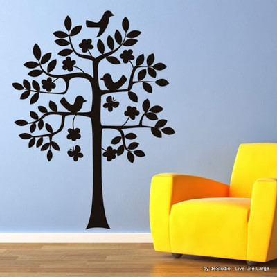 76% OFF on DeStudio DeStudio Bird In Tree Decorative Wall Stickers Size LARGE WALL STICKER Sticker