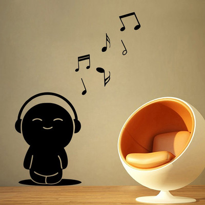 80% OFF on D��cor Kafe Decal Style Toy Music Notes Wall Sticker Medium Size-16*22 Inch Wall Sticker Sticker Pack of 1