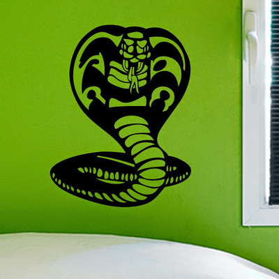 50% OFF on DeStudio Snake Children Color Black Size 135 X 60 Cms Wall Sticker