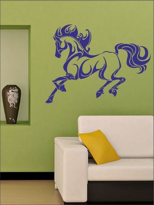 82% OFF on Wall1ders Vastu Horse PVC Vinyl Sticker Sticker Pack of 1