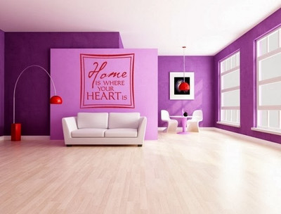 50% OFF on DeStudio DeStudio Home Is Where One Wall Stickers Size MEDIUM WALL STICKER Sticker