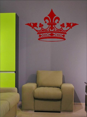 82% OFF on Wall1ders Crown Sticker Sticker Pack of 1