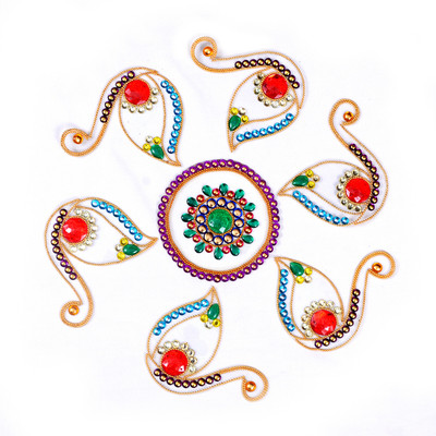 58% OFF on Amba Handicraft Red Kundan Chidiyan Rangoli Acrylic Sheet Sticker 58% OFF on Amba Handicraft Red Kundan Chidiyan Rangoli Acrylic Sheet Sticker