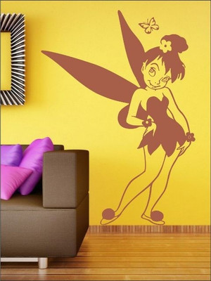 80% OFF on Wall1ders Fairy PVC Vinyl Sticker Sticker Pack of 1