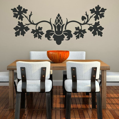 44% OFF on DeStudio Long Floral Wall One Size Tiny Wall Sticker