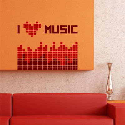 24% OFF on Chipakk Equilizer Graph - Red Medium Pigmented Polyvinyl Films Imported Sticker