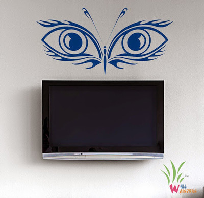 13% OFF on Wall Whispers Owl Eyes Vinyl Sticker