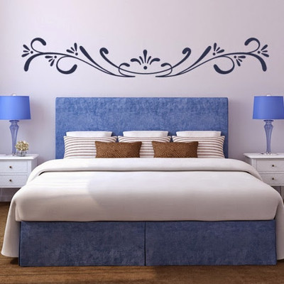 44% OFF on DeStudio Floral Print Heading Embellishment One Size Tiny Wall Sticker