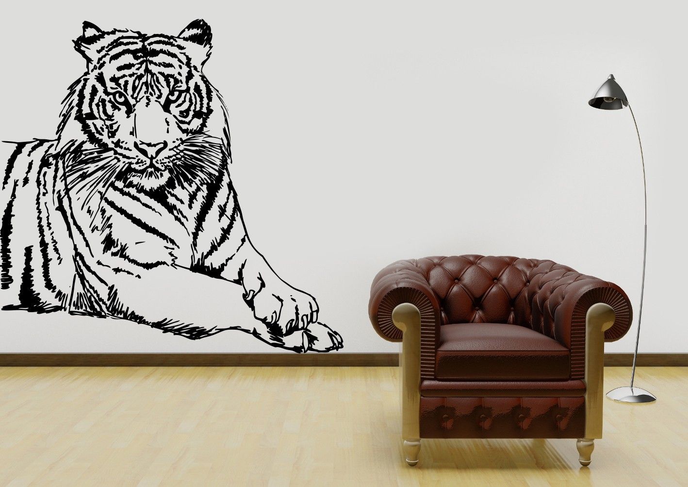87% OFF on Decor Kafe Large Wall Sticker Sticker