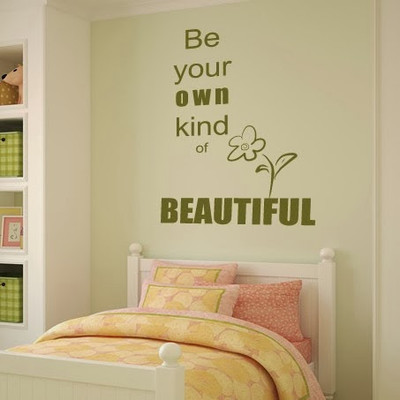 50% OFF on DeStudio DeStudio Be Your Own Kind Of Beautiful Wall Stickers Size SUPER WALL STICKER Sticker
