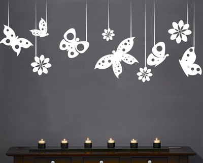 77% OFF on Decor Kafe Large Wall Sticker Sticker