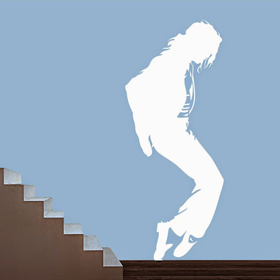50% OFF on DeStudio DeStudio Dancing MJ One Wall Stickers Size GIANT WALL STICKER Sticker