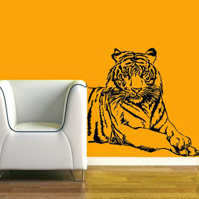 50% OFF on DeStudio DeStudio Tiger Wall Stickers Size MEGA WALL STICKER Sticker