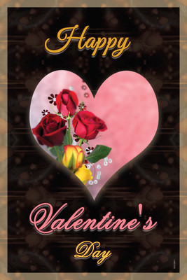 16% OFF on Happy Valentine Day Paper Print 16% OFF on Happy Valentine Day Paper Print