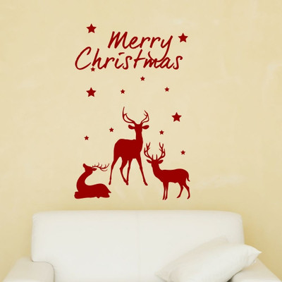 20% OFF on Chipakk Christmas Reindeer Decal - Red Pigmented Polyvinyl Sticker 20% OFF on Chipakk Christmas Reindeer Decal - Red Pigmented Polyvinyl Sticker
