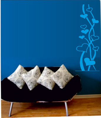 51% OFF on Ritzy Lovely Hearts Living Room Wall Decal Sticker