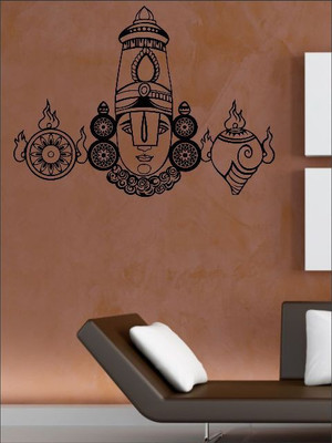 87% OFF on Wall1ders Tirupati Bala Ji Sticker Sticker Pack of 1