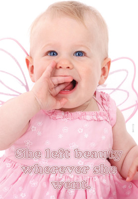 16% OFF on She Left Beauty Wherever She Went Poster Paper Print