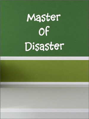 80% OFF on Wall1ders Master Of Disaster PVC Vinyl Sticker Sticker Pack of 1
