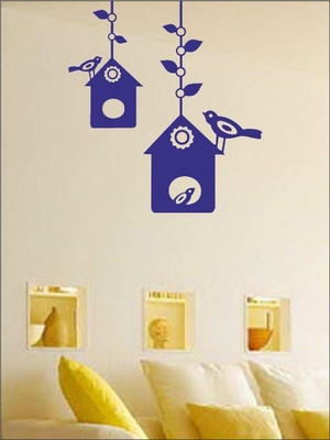 80% OFF on Wall1ders Bird Paradise PVC Vinyl Sticker Sticker Pack of 1