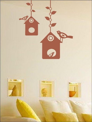 80% OFF on Wall1ders Bird Paradise PVC Vinyl Sticker Sticker Pack of 1