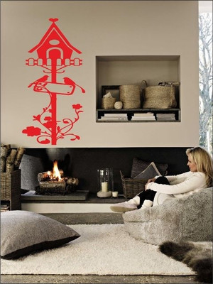 84% OFF on Wall1ders Bird House PVC Vinyl Sticker Sticker Pack of 1