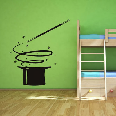 87% OFF on DeStudio Magicans Hat Size Tiny Wall Sticker