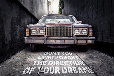 16% OFF on Dont Forget Direction Of Your Dreams Poster Paper Print
