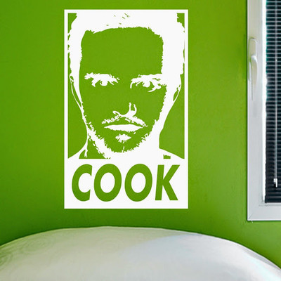 50% OFF on DeStudio Jesse Cook Tv Heisenberg Home Color White Size 150 X 60 Cms Wall Sticker
