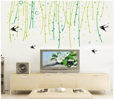 47% OFF on Asmi Collections PVC Tree Branches Birds Wall Sticker Pack of 1 47% OFF on Asmi Collections PVC Tree Branches Birds Wall Sticker Pack of 1