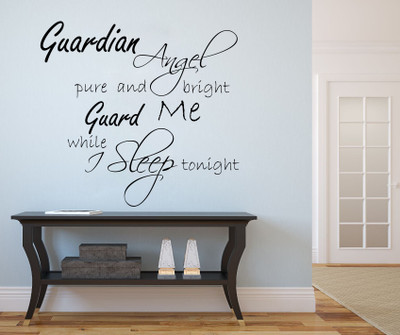 70% OFF on Decor Kafe Decal Style Guardian Angel Sleep Wall Small Size-17*16 Inch Vinyl Film Sticker Pack of 1 70% OFF on Decor Kafe Decal Style Guardian Angel Sleep Wall Small Size-17*16 Inch Vinyl Film Sticker Pack of 1