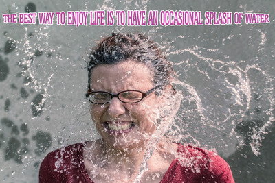 16% OFF on Best Way To Enjoy Life Poster Paper Print