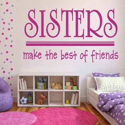 50% OFF on DeStudio DeStudio Sisters One Wall Stickers Size SUPER WALL STICKER Sticker