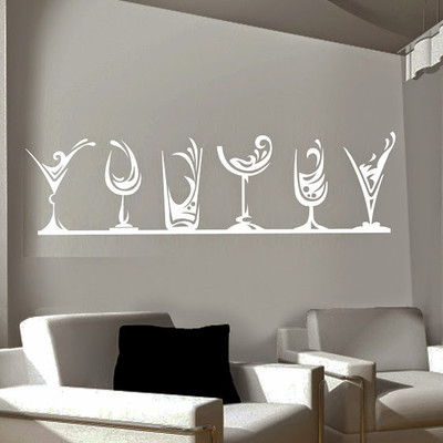 50% OFF on DeStudio DeStudio Glasses One Wall Stickers Size JUMBO WALL STICKER Sticker