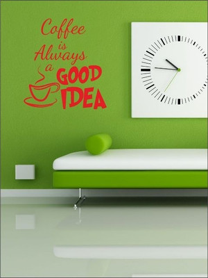 82% OFF on Wall1ders Good Idea PVC Vinyl Sticker Sticker Pack of 1