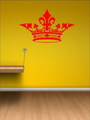 84% OFF on Wall1ders Crown Sticker Sticker Pack of 1