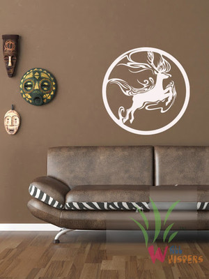 40% OFF on Wall Whispers Deer with Fire in Run Vinyl Sticker 40% OFF on Wall Whispers Deer with Fire in Run Vinyl Sticker