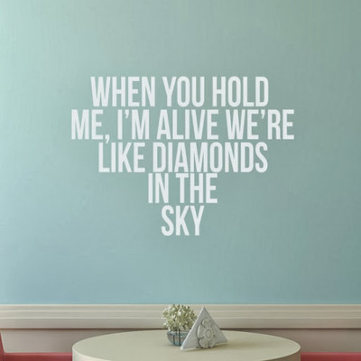 50% OFF on DeStudio DeStudio Diamonds In The Sky One Wall Stickers Size MEGA WALL STICKER Sticker
