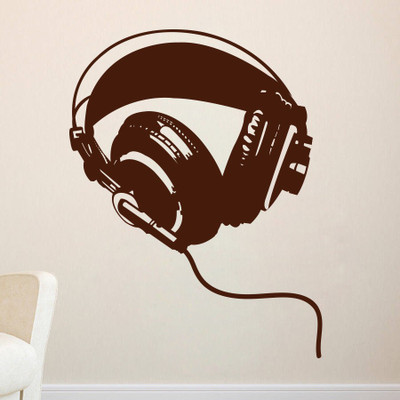 68% OFF on D��cor Kafe Decal Style Headphones Wall Art Tiny Size-13*17 Inch Wall Sticker Sticker Pack of 1 68% OFF on D��cor Kafe Decal Style Headphones Wall Art Tiny Size-13*17 Inch Wall Sticker Sticker Pack of 1
