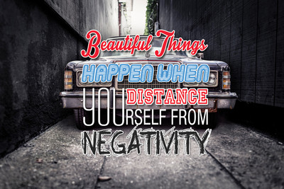 16% OFF on Awesome Quote On Negativity Poster Paper Print