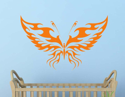 41% OFF on Vitin Enterprises Orange Butterfly wall decal Self-adhesive Sticker Pack of 1 41% OFF on Vitin Enterprises Orange Butterfly wall decal Self-adhesive Sticker Pack of 1