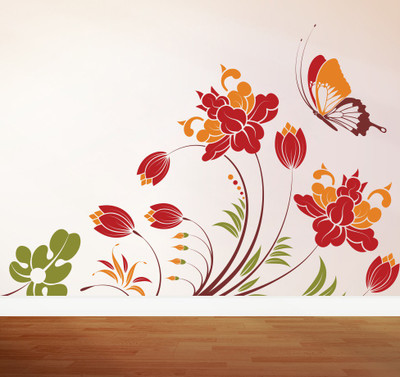 79% OFF on Decor Kafe Decal Style Colorful Butterfly Art Large Size- 28*19 Inch Wall Sticker Pack of 1 79% OFF on Decor Kafe Decal Style Colorful Butterfly Art Large Size- 28*19 Inch Wall Sticker Pack of 1