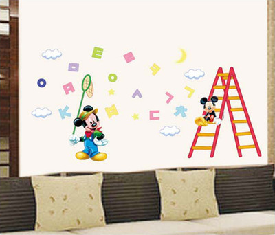 33% OFF on Pindia Mickey With Ladder Wall Sticker 33% OFF on Pindia Mickey With Ladder Wall Sticker
