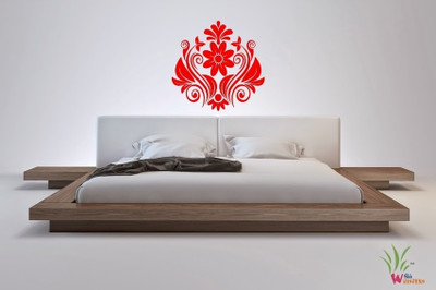 44% OFF on Wall Whispers Red Floral Design Vinyl Sticker 44% OFF on Wall Whispers Red Floral Design Vinyl Sticker