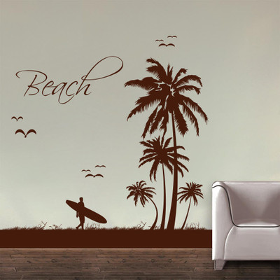 59% OFF on D��cor Kafe Decal Style Beach Wall Art Tiny Size-15*15 Inch Wall Sticker Sticker Pack of 1 59% OFF on D��cor Kafe Decal Style Beach Wall Art Tiny Size-15*15 Inch Wall Sticker Sticker Pack of 1
